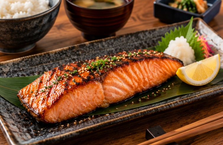 Salmon Shioyaki